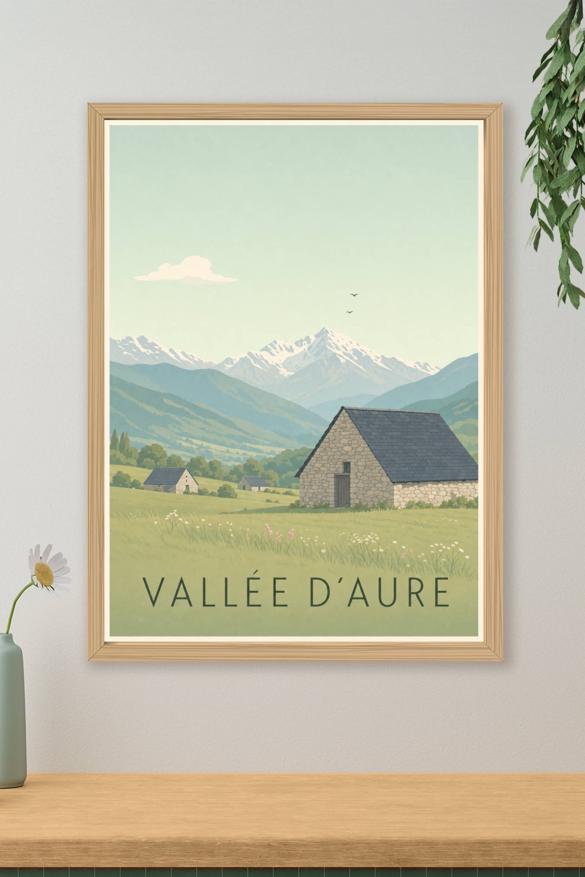 Affiche de la Vallée d'Aure - Poster de Saint-Lary