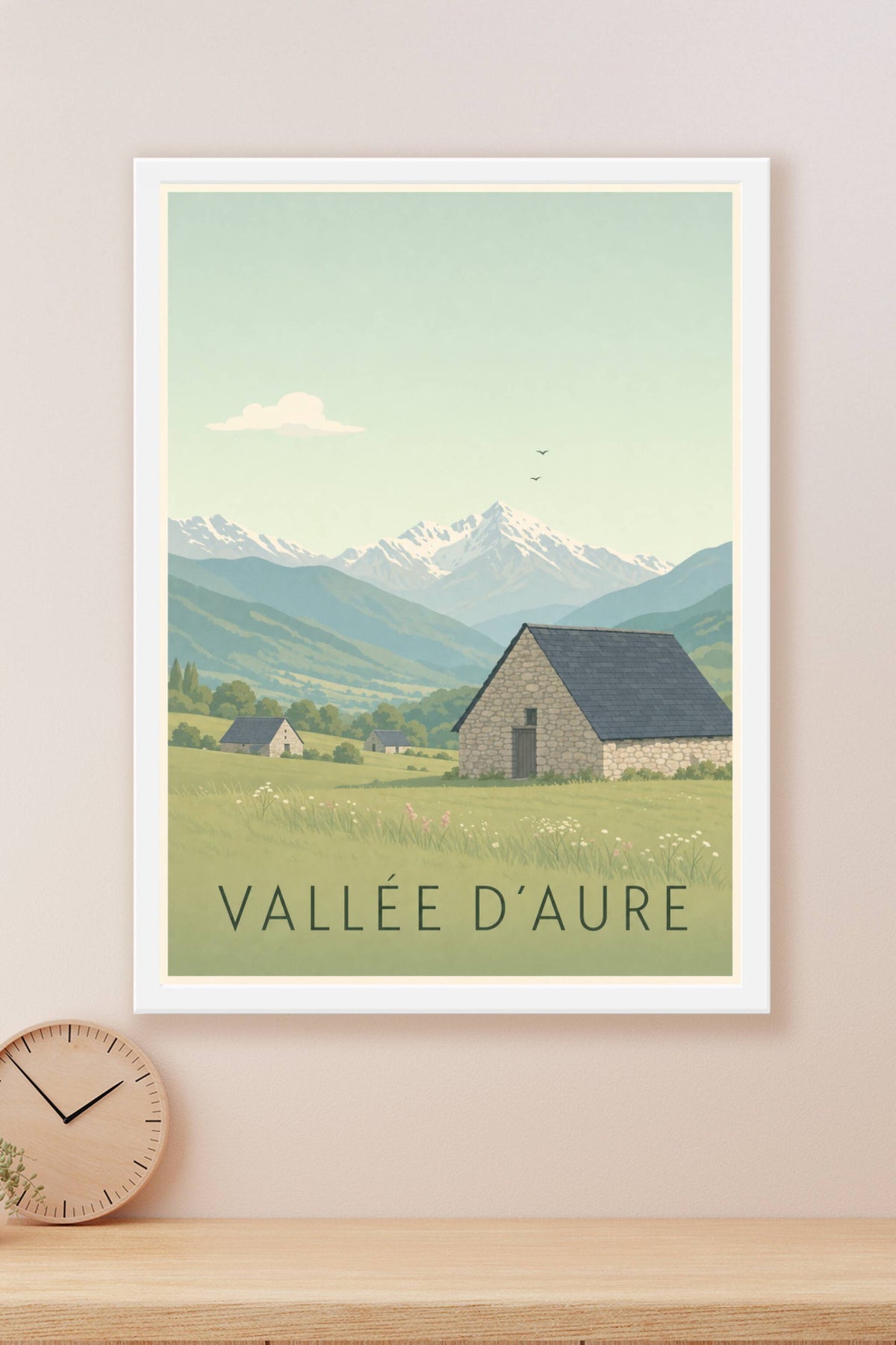 Affiche de la Vallée d'Aure - Poster de Saint-Lary
