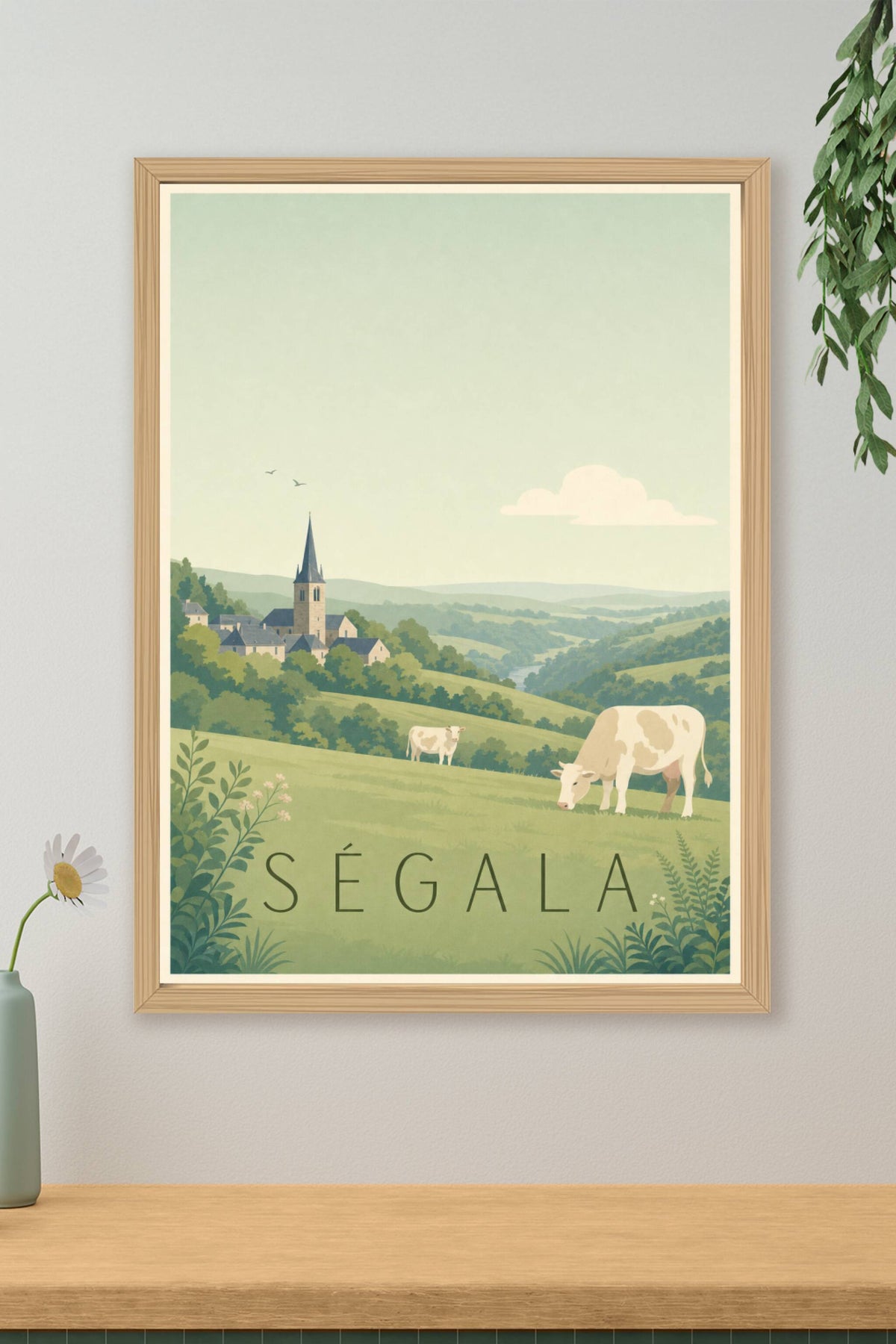 Affiche du Ségala - Poster de Najac