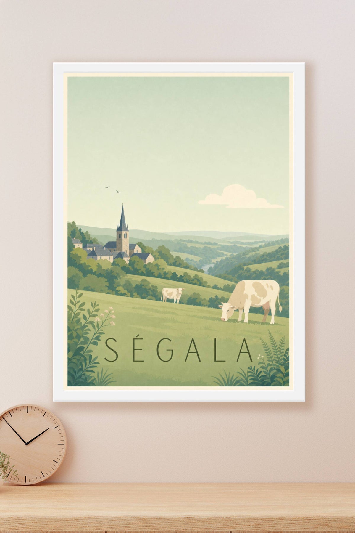 Affiche du Ségala - Poster de Najac
