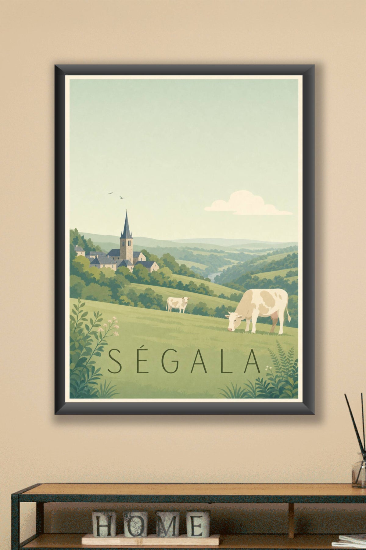 Affiche du Ségala - Poster de Najac