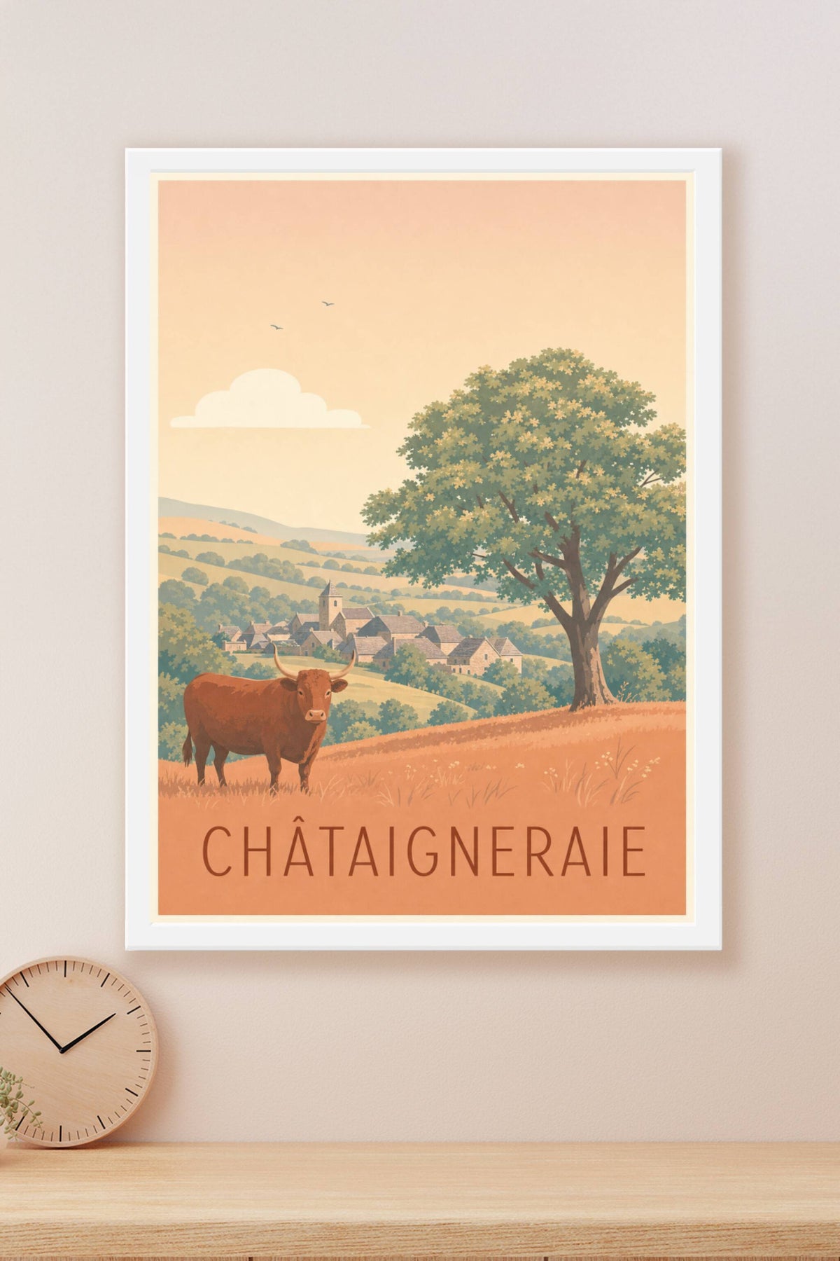 Affiche de la Châtaigneraie - Poster d'Aurillac
