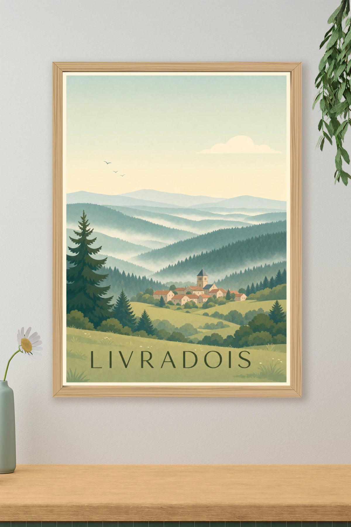 Affiche du Livradois - Poster d'Ambert