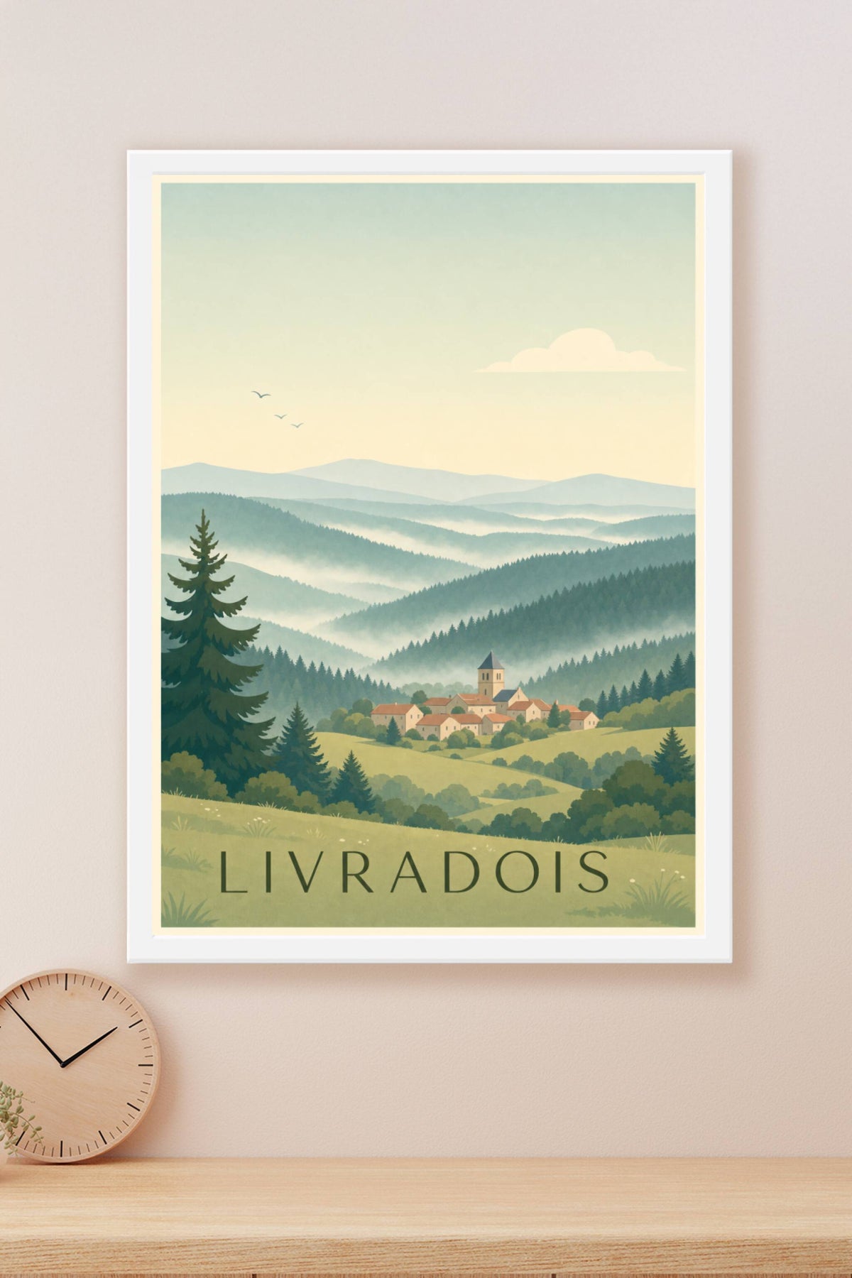 Affiche du Livradois - Poster d'Ambert