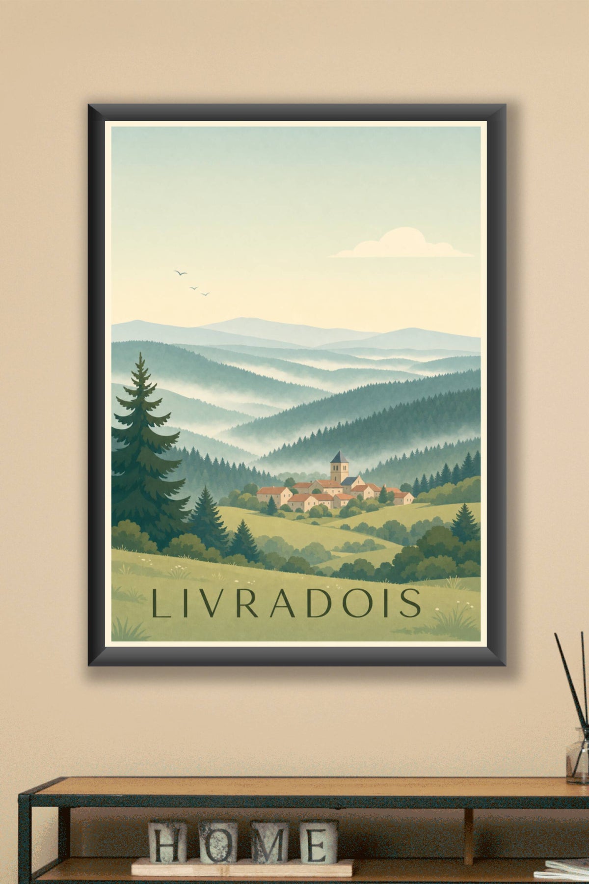 Affiche du Livradois - Poster d'Ambert