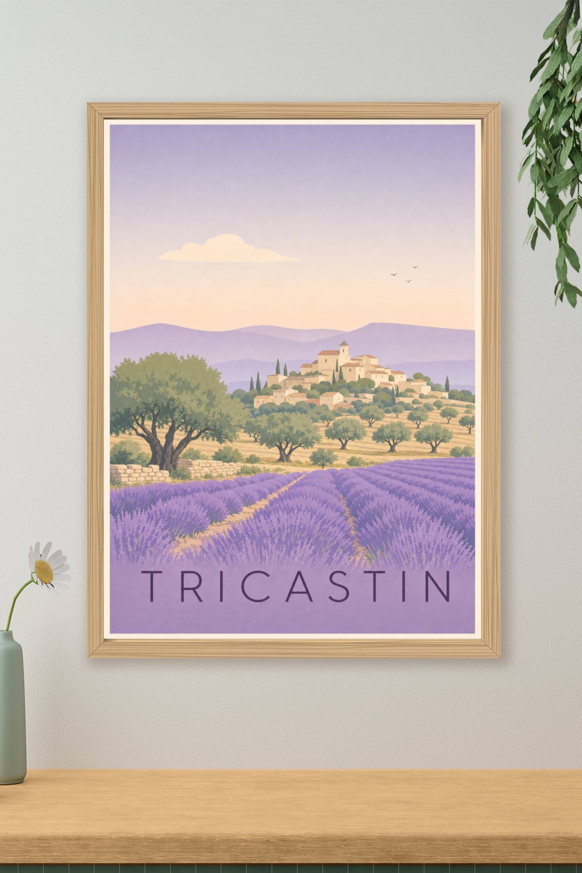 Affiche du Tricastin - Poster de Saint-Paul-Trois-Châteaux