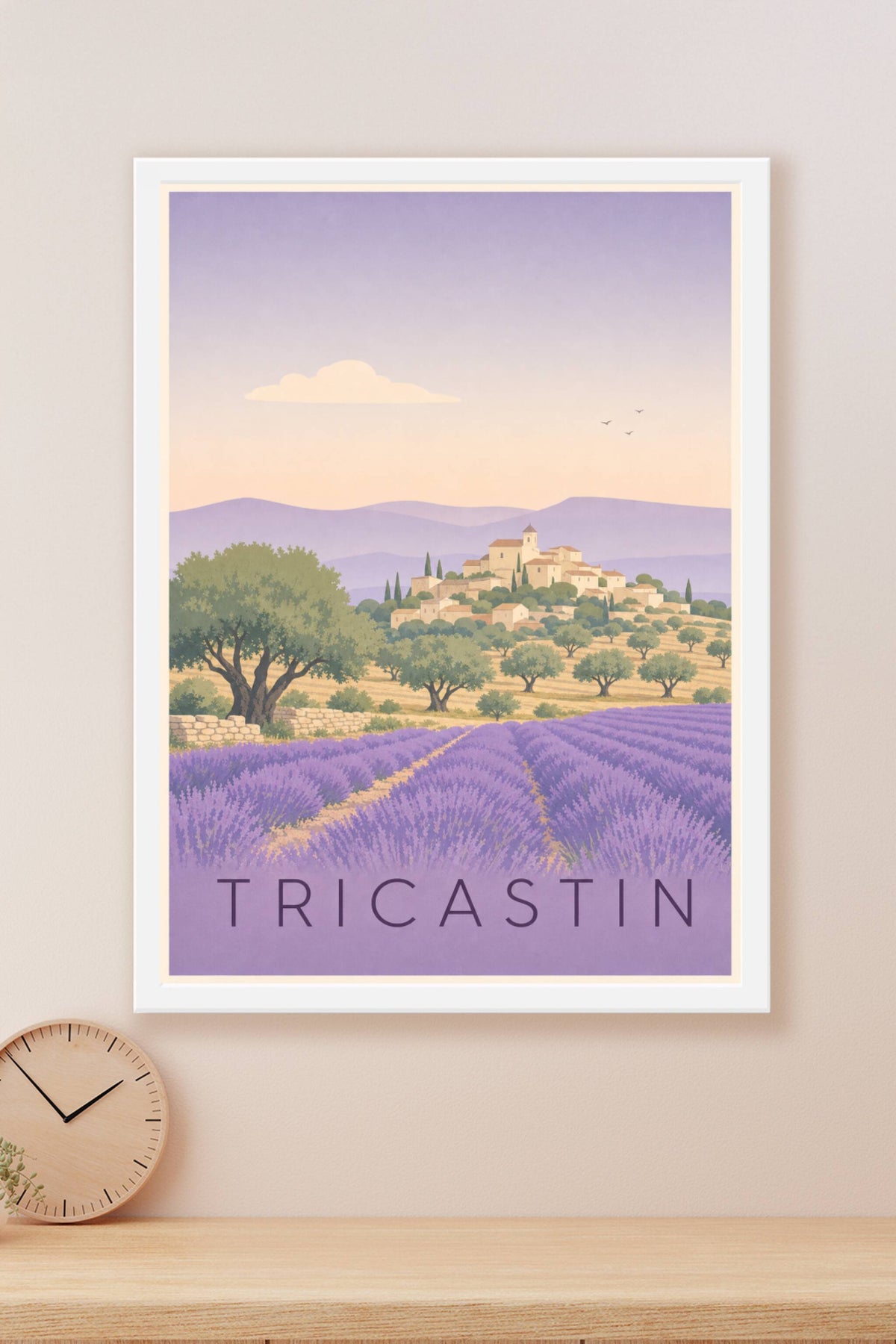 Affiche du Tricastin - Poster de Saint-Paul-Trois-Châteaux