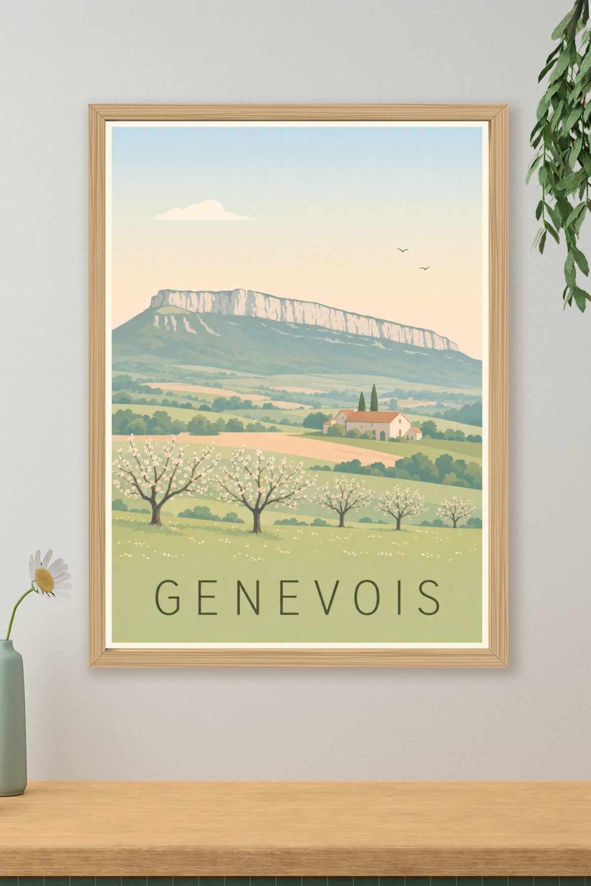 Affiche du Genevois - Poster du Salève