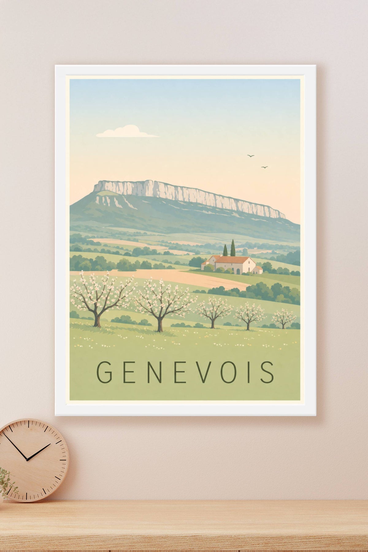 Affiche du Genevois - Poster du Salève