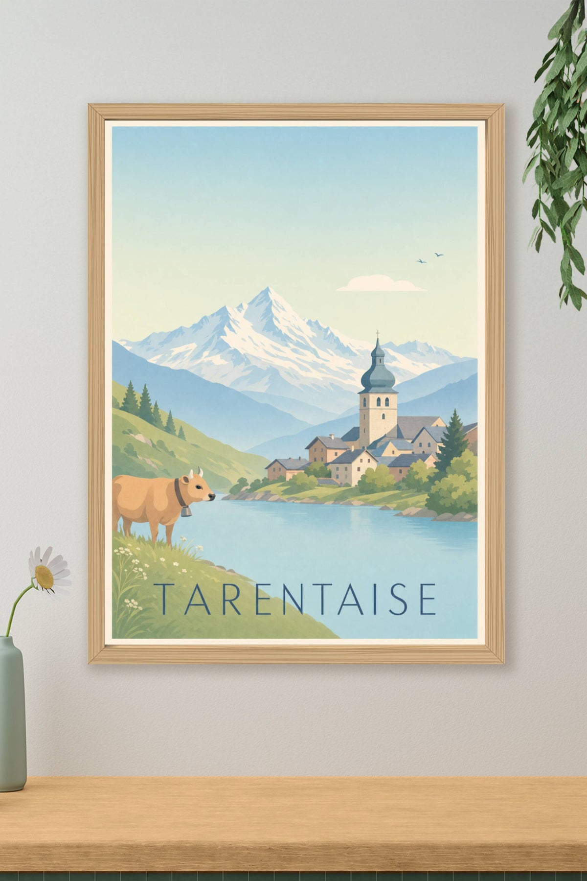 Affiche de la Tarentaise - Poster de la Savoie