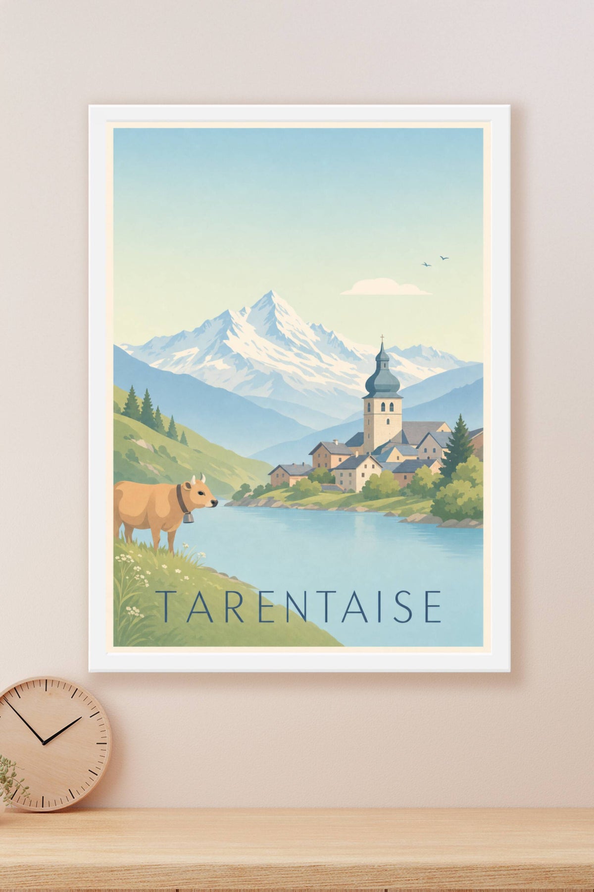 Affiche de la Tarentaise - Poster de la Savoie