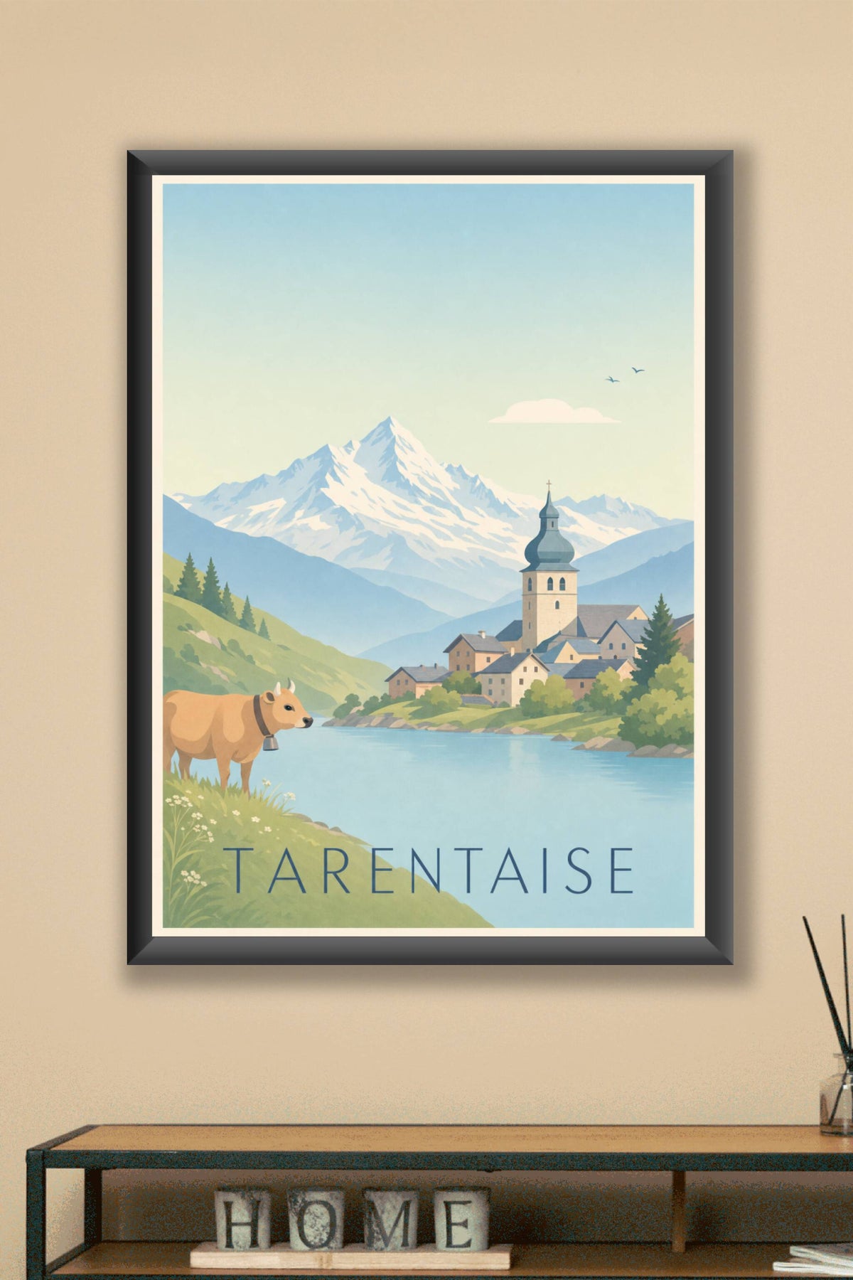 Affiche de la Tarentaise - Poster de la Savoie