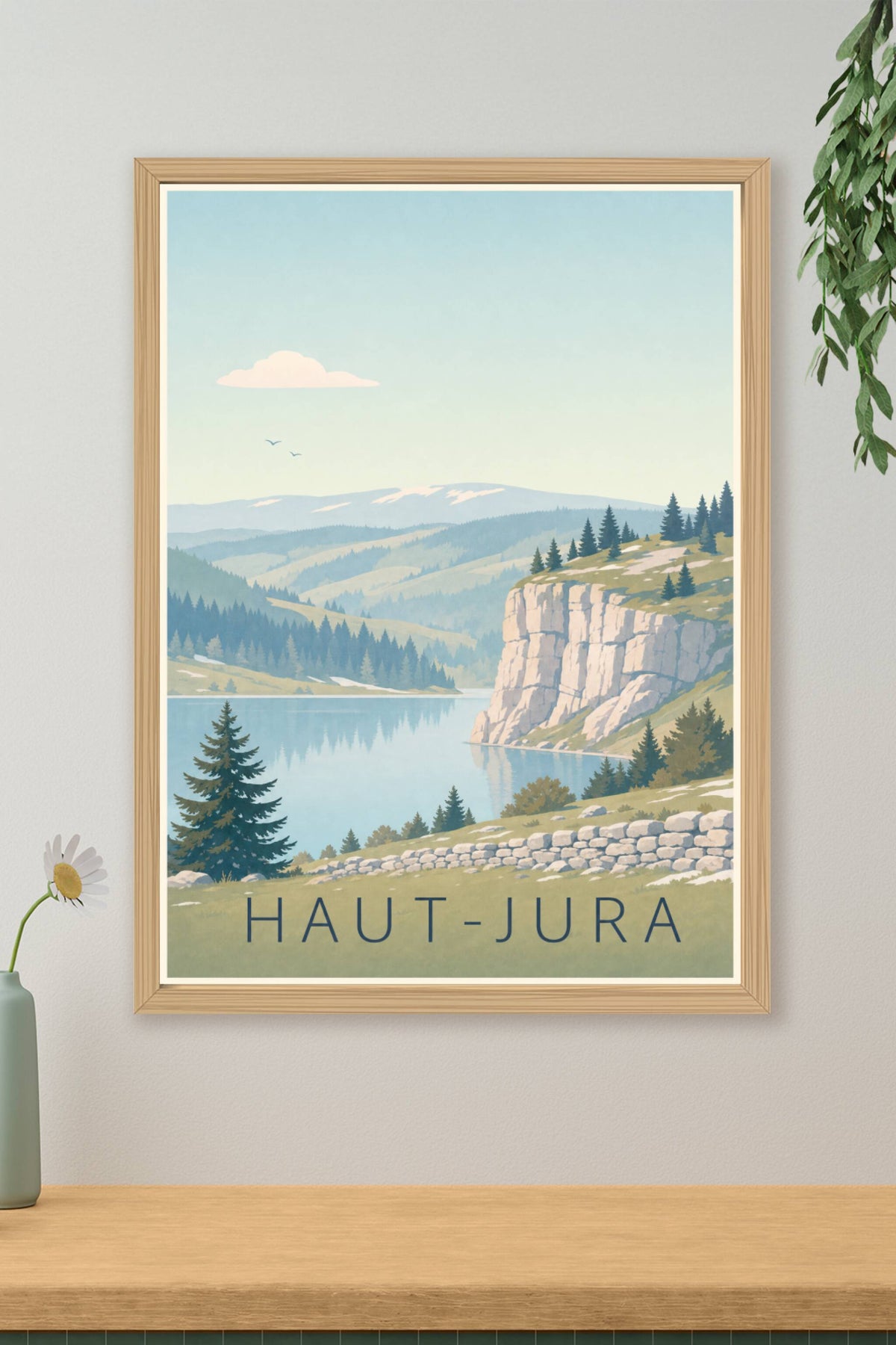 Affiche du Haut-Jura - Poster des Rousses