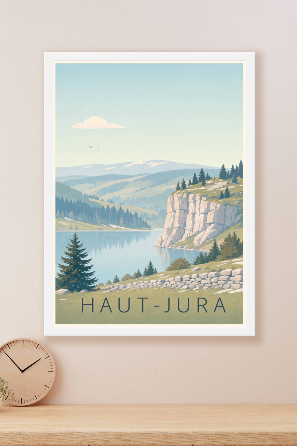 Affiche du Haut-Jura - Poster des Rousses