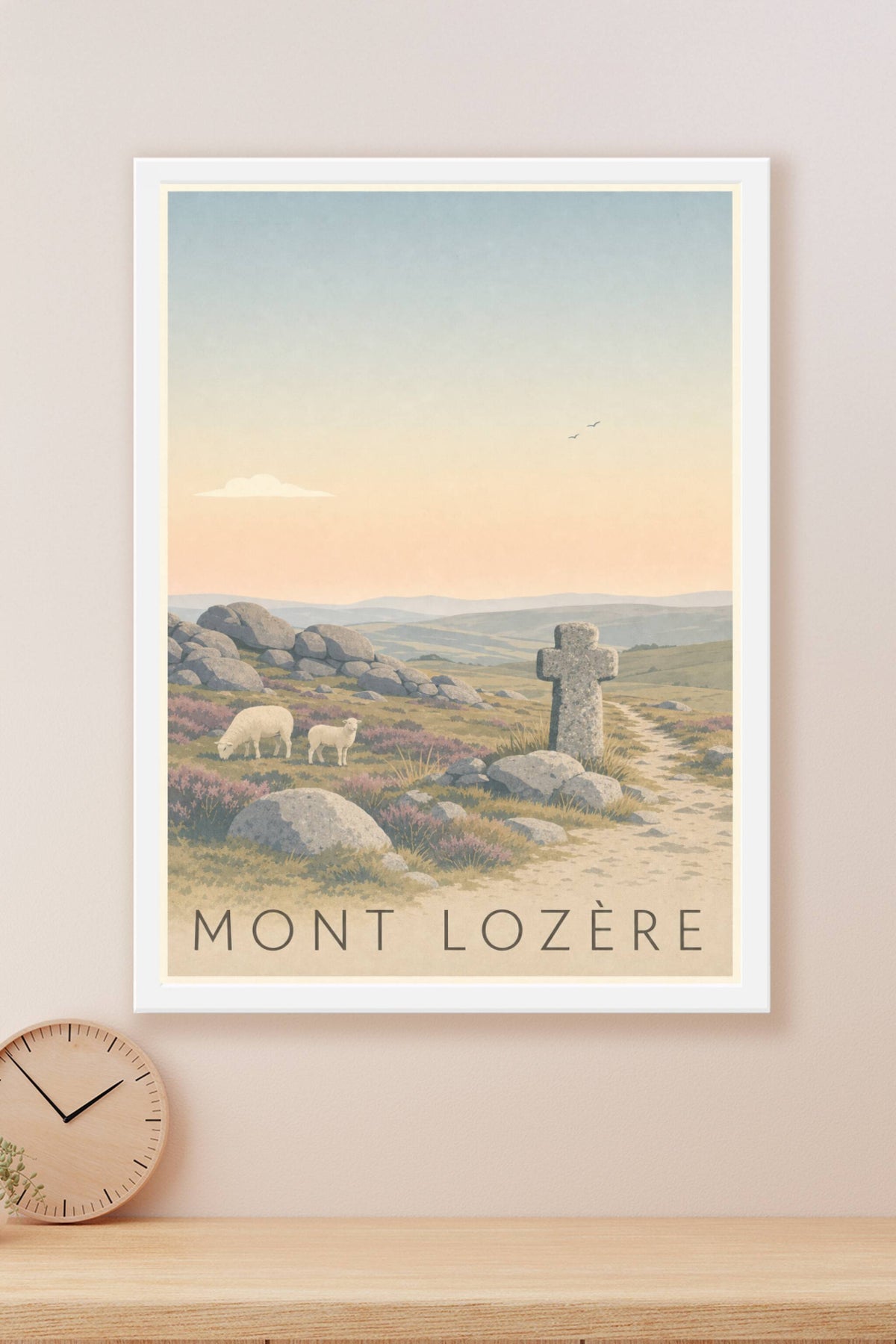 Affiche du Mont Lozère - Poster des sources du Tarn