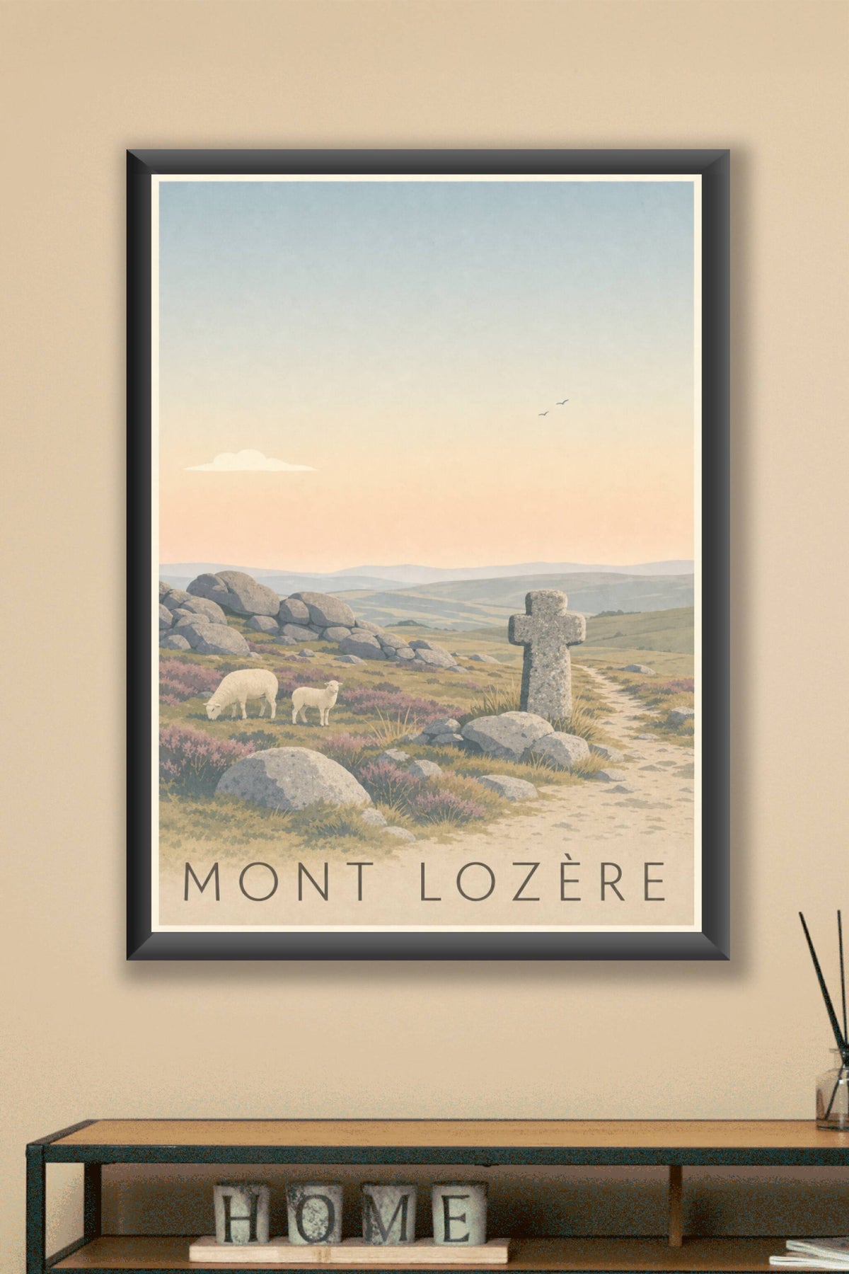 Affiche du Mont Lozère - Poster des sources du Tarn