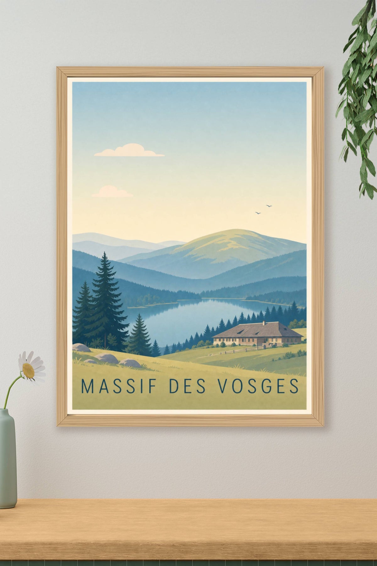 Affiche des Massif des Vosges - Poster de Gérardmer