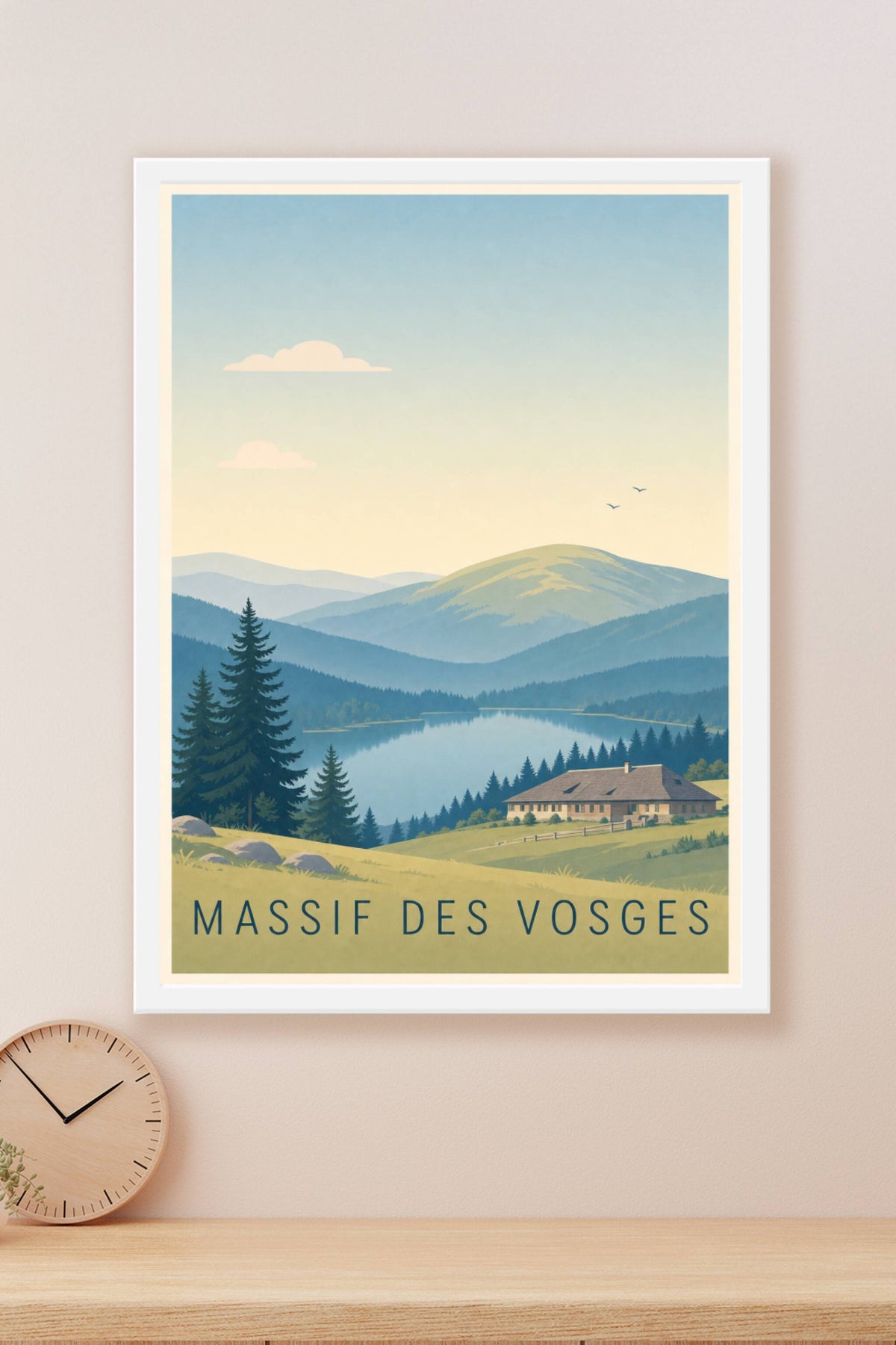 Affiche des Massif des Vosges - Poster de Gérardmer