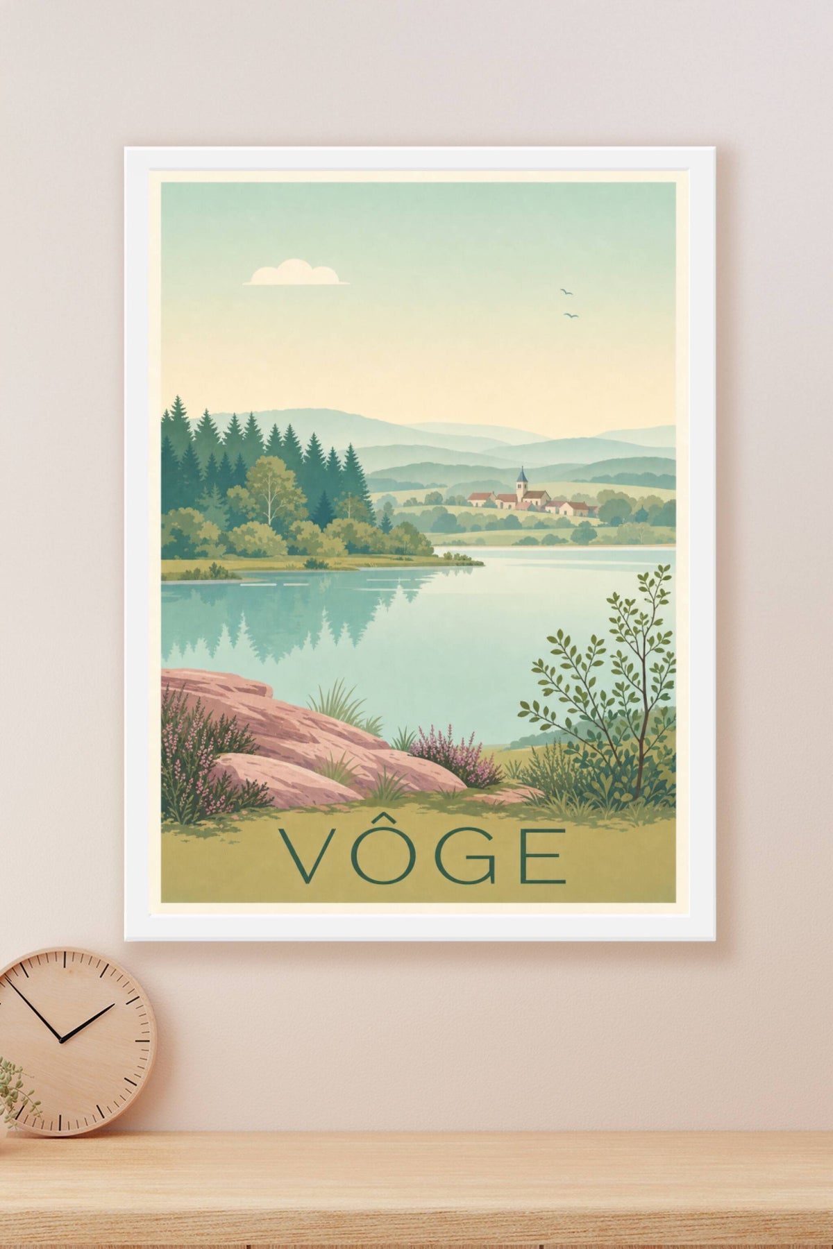 Affiche de la Vôge - Poster de Bains-les-Bains