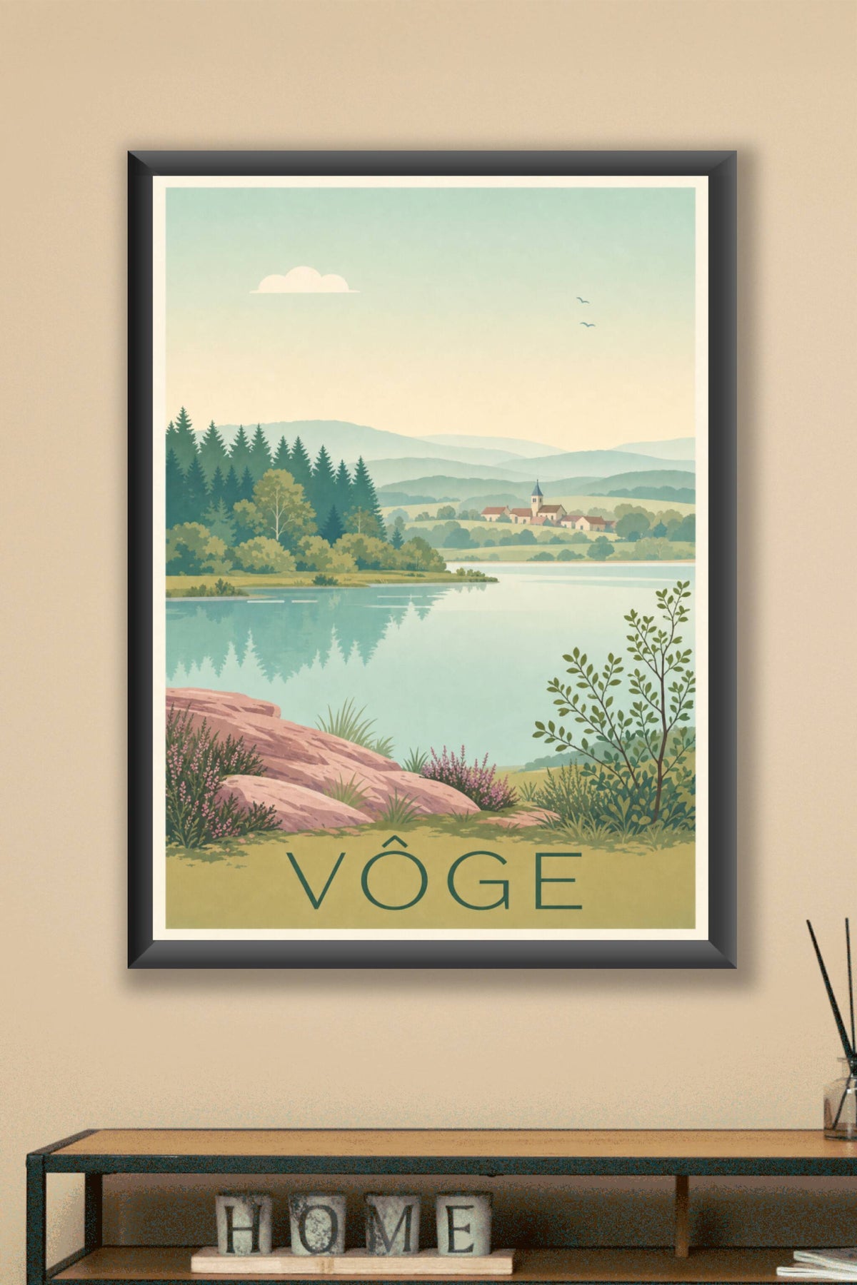 Affiche de la Vôge - Poster de Bains-les-Bains