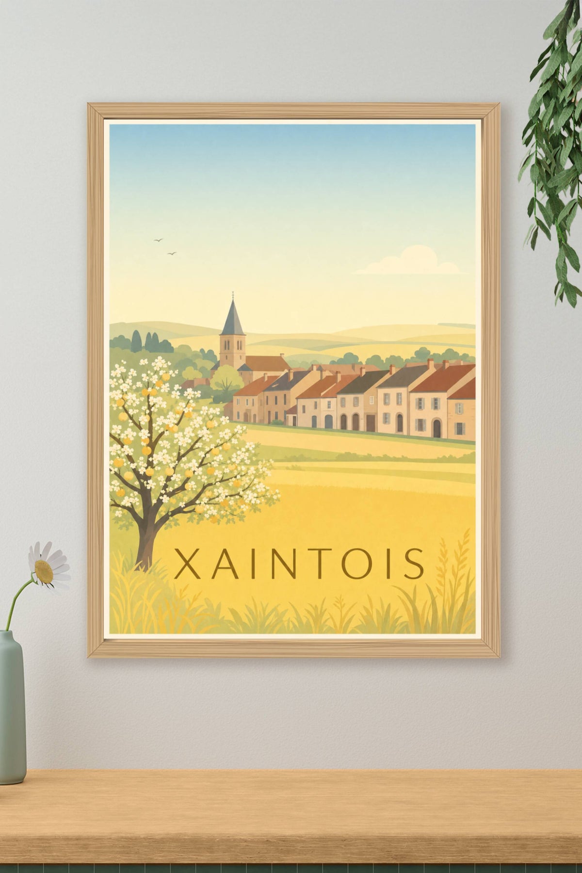 Affiche du Xaintois - Poster de Mirecourt