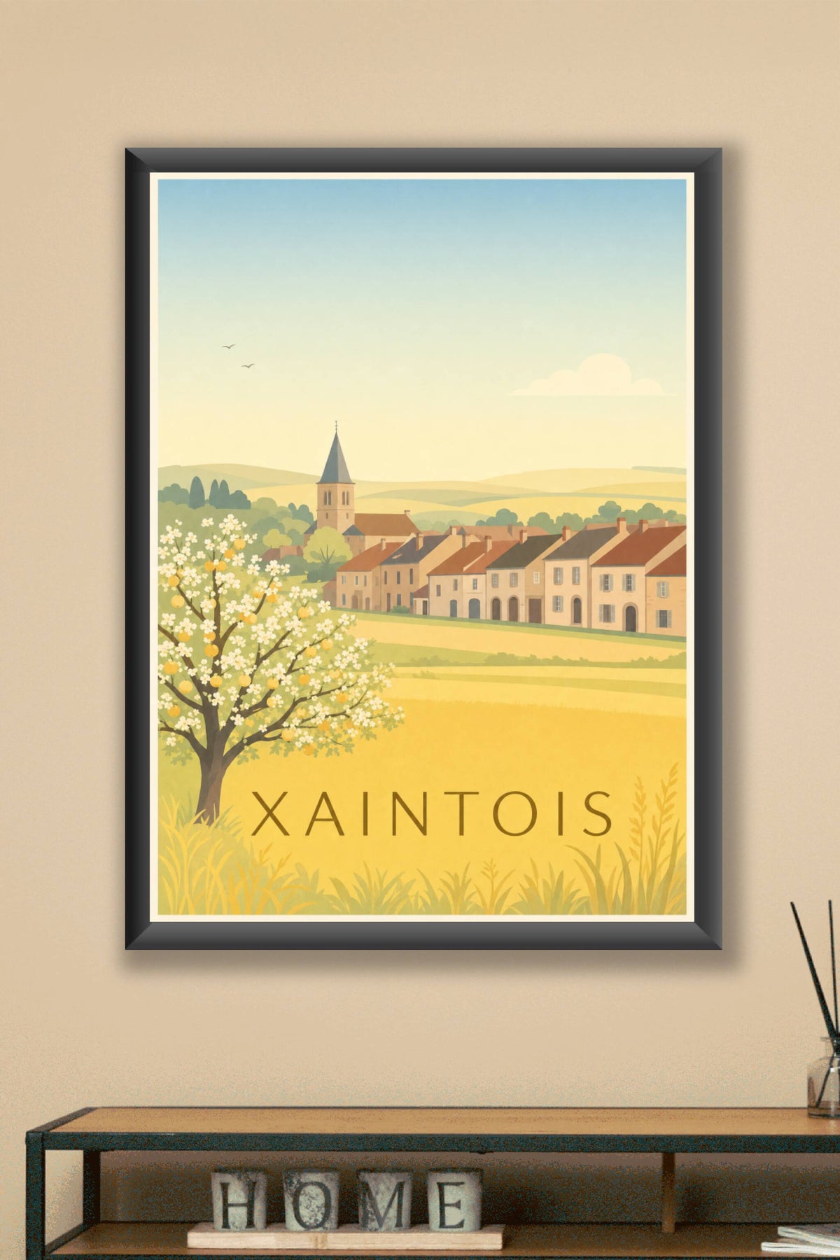 Affiche du Xaintois - Poster de Mirecourt