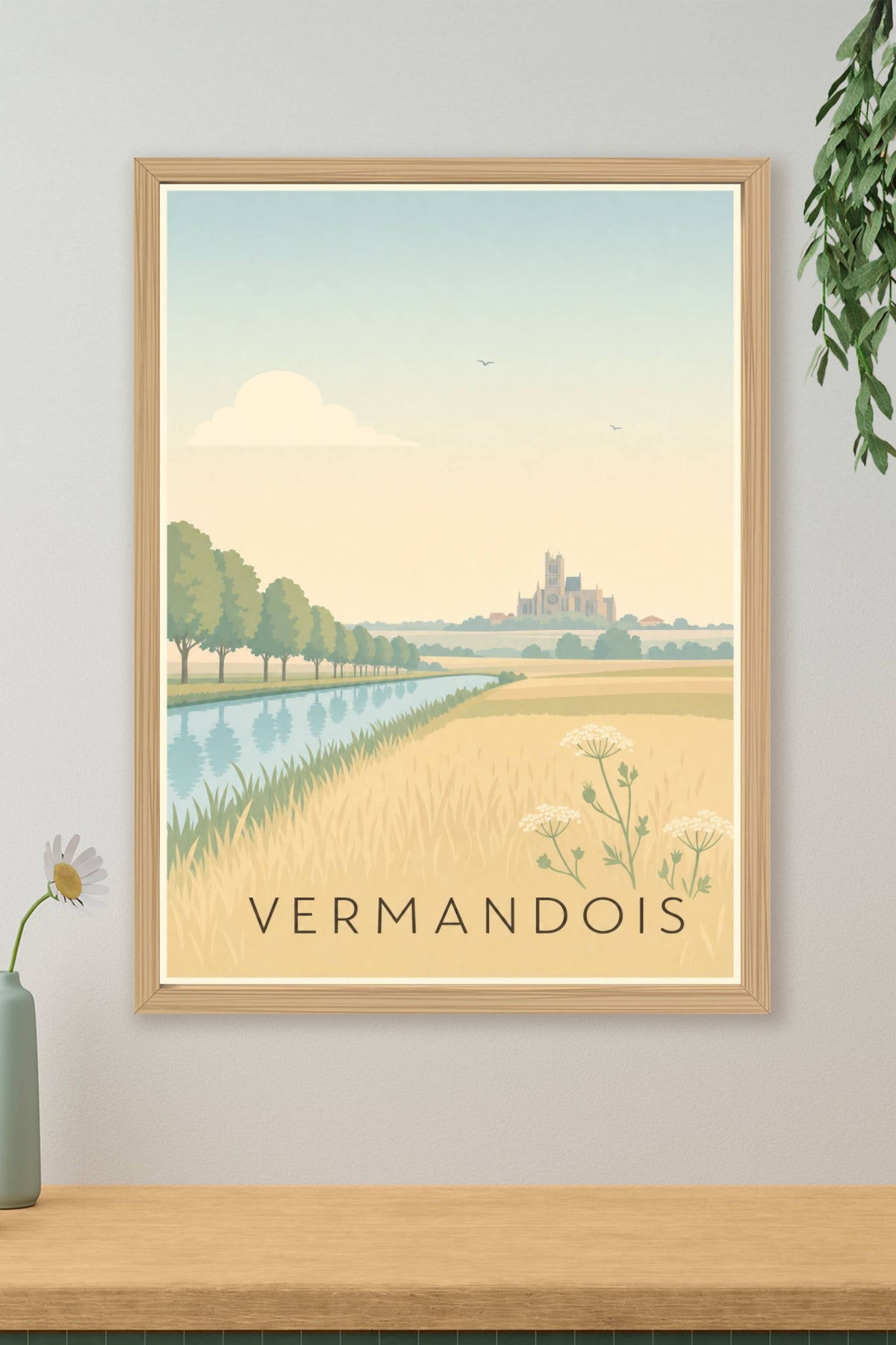 Affiche du Vermandois - Poster de Saint-Quentin