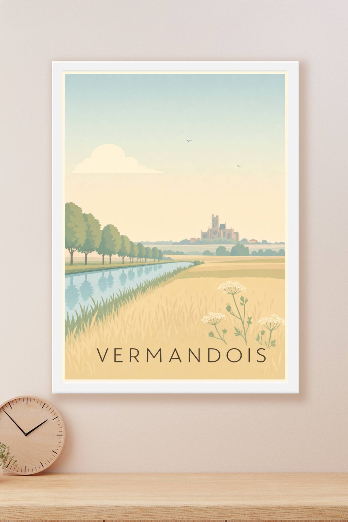 Affiche du Vermandois - Poster de Saint-Quentin