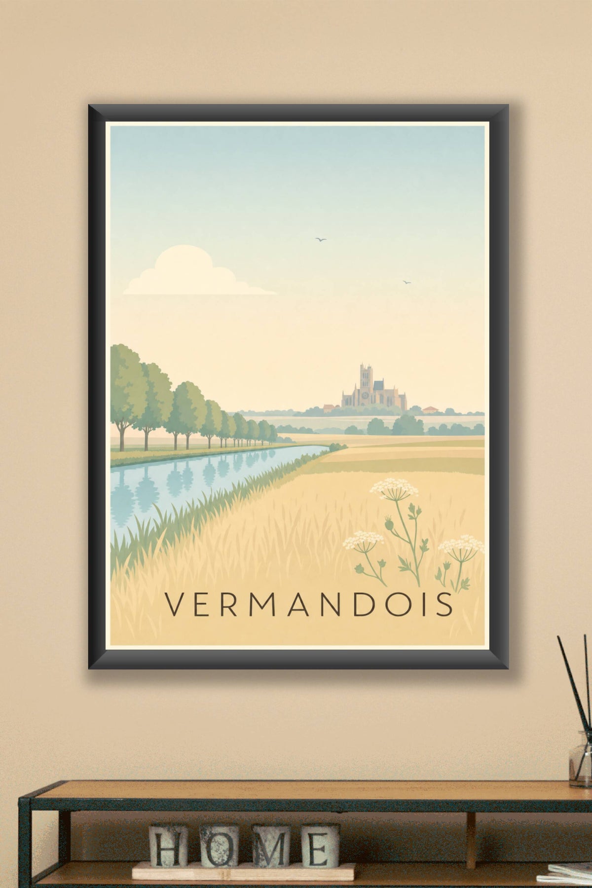 Affiche du Vermandois - Poster de Saint-Quentin