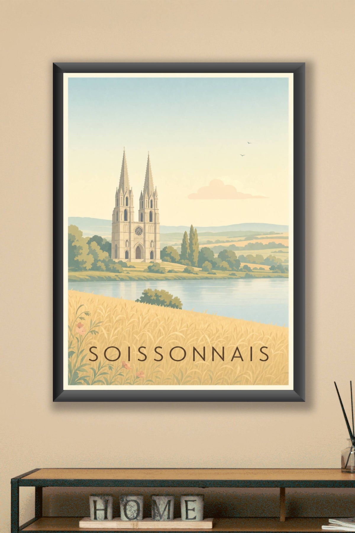 Affiche du Soissonnais - Poster de Soissons