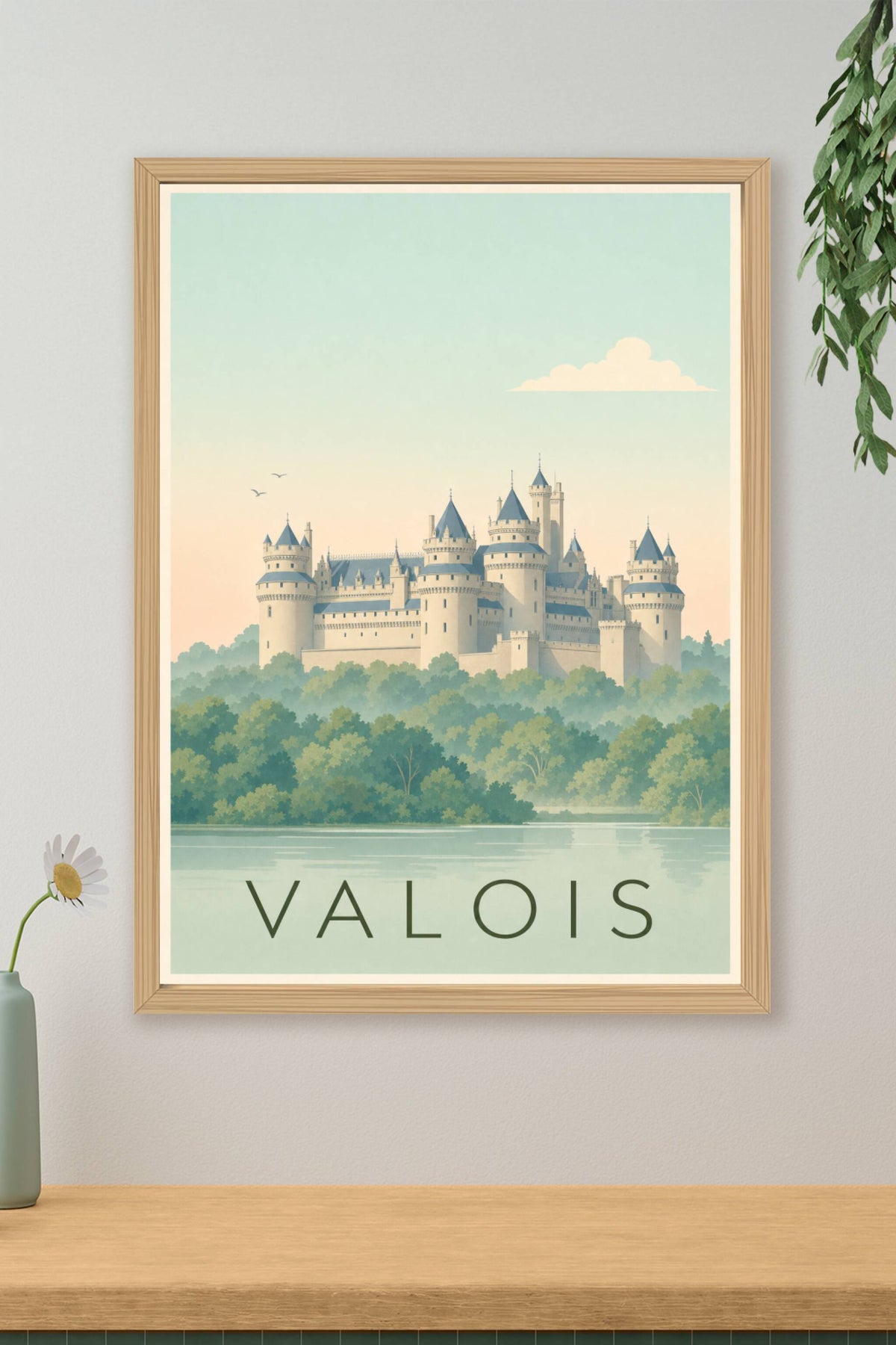 Affiche du Valois - Poster de Pierrefonds