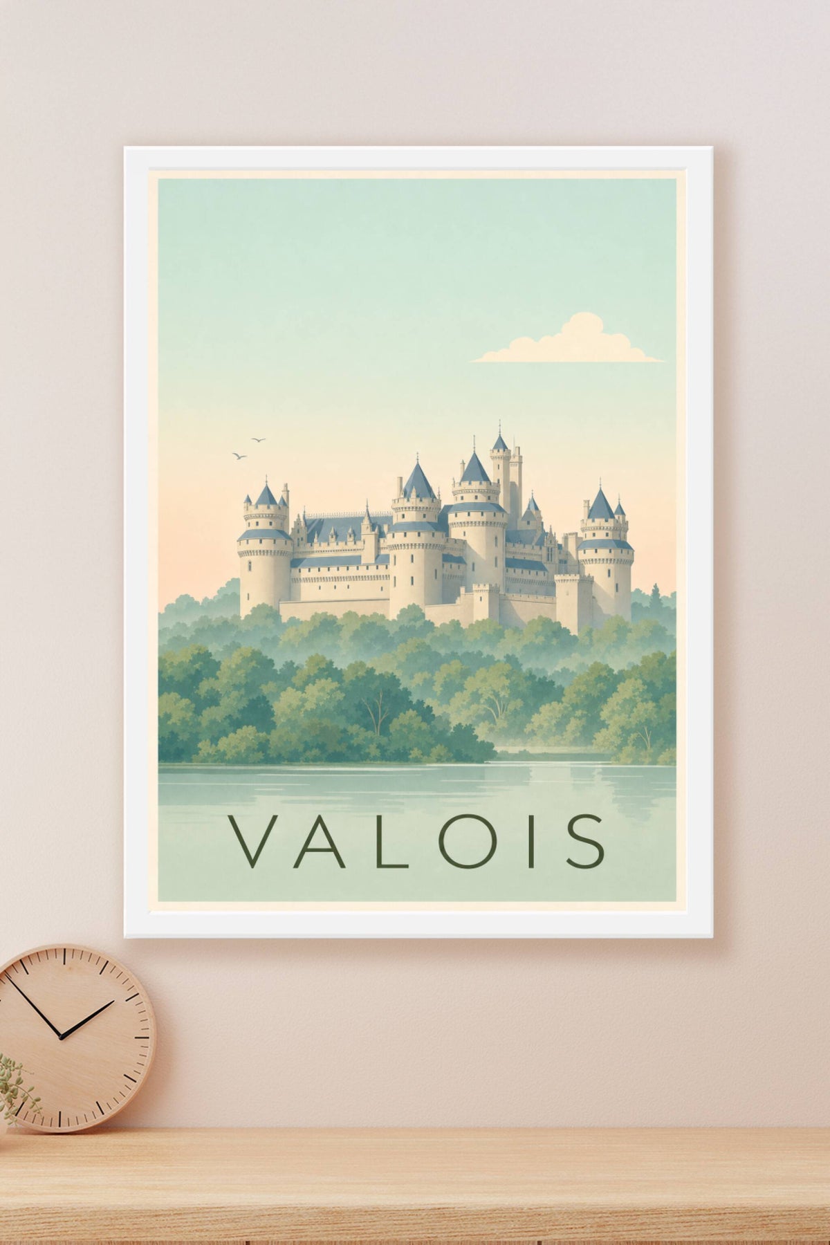Affiche du Valois - Poster de Pierrefonds