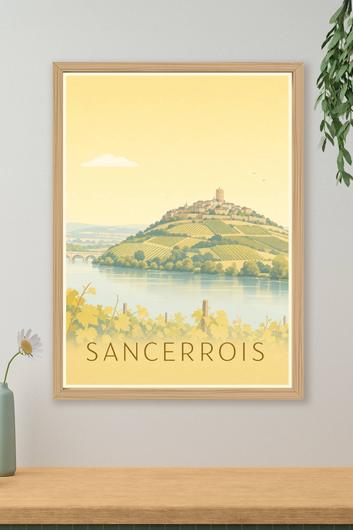 Affiche du Sancerrois - Poster de Sancerre