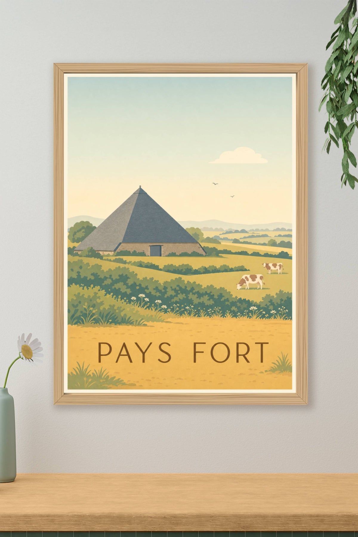 Affiche du Pays Fort - Poster d'Aubigny-sur-Nère
