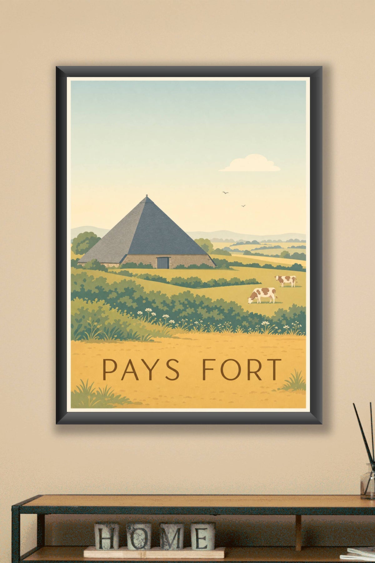 Affiche du Pays Fort - Poster d'Aubigny-sur-Nère