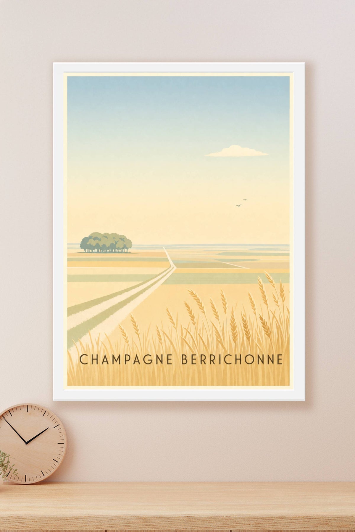 Affiche de la Champagne berrichonne - Poster d'Issoudun