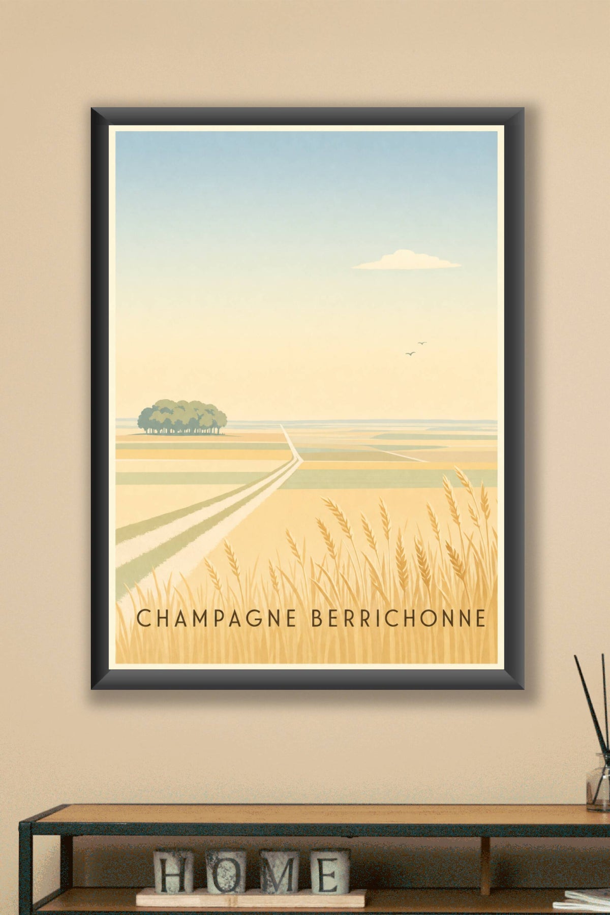 Affiche de la Champagne berrichonne - Poster d'Issoudun