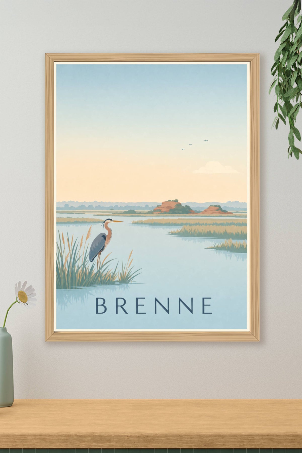 Affiche de la Brenne - Poster des mille étangs