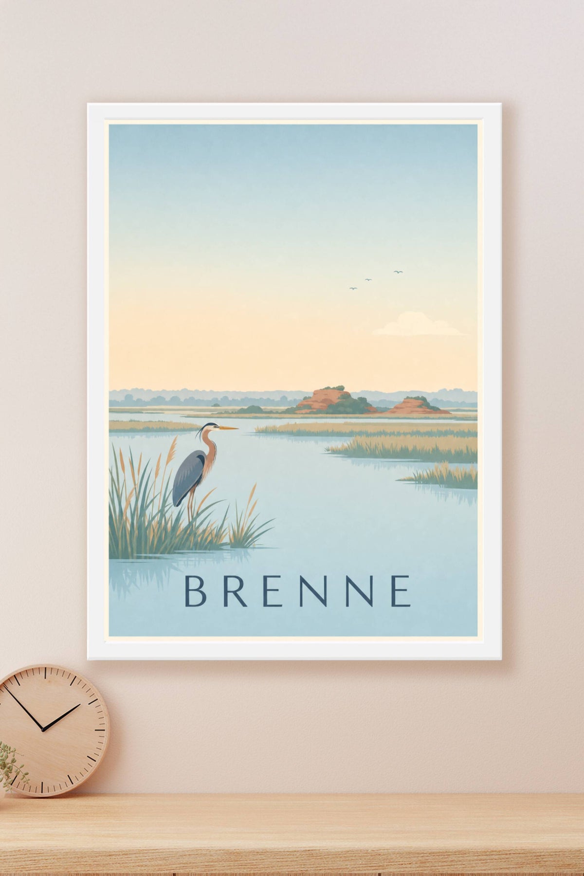 Affiche de la Brenne - Poster des mille étangs