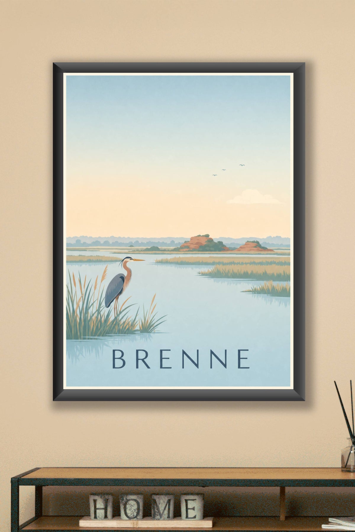 Affiche de la Brenne - Poster des mille étangs