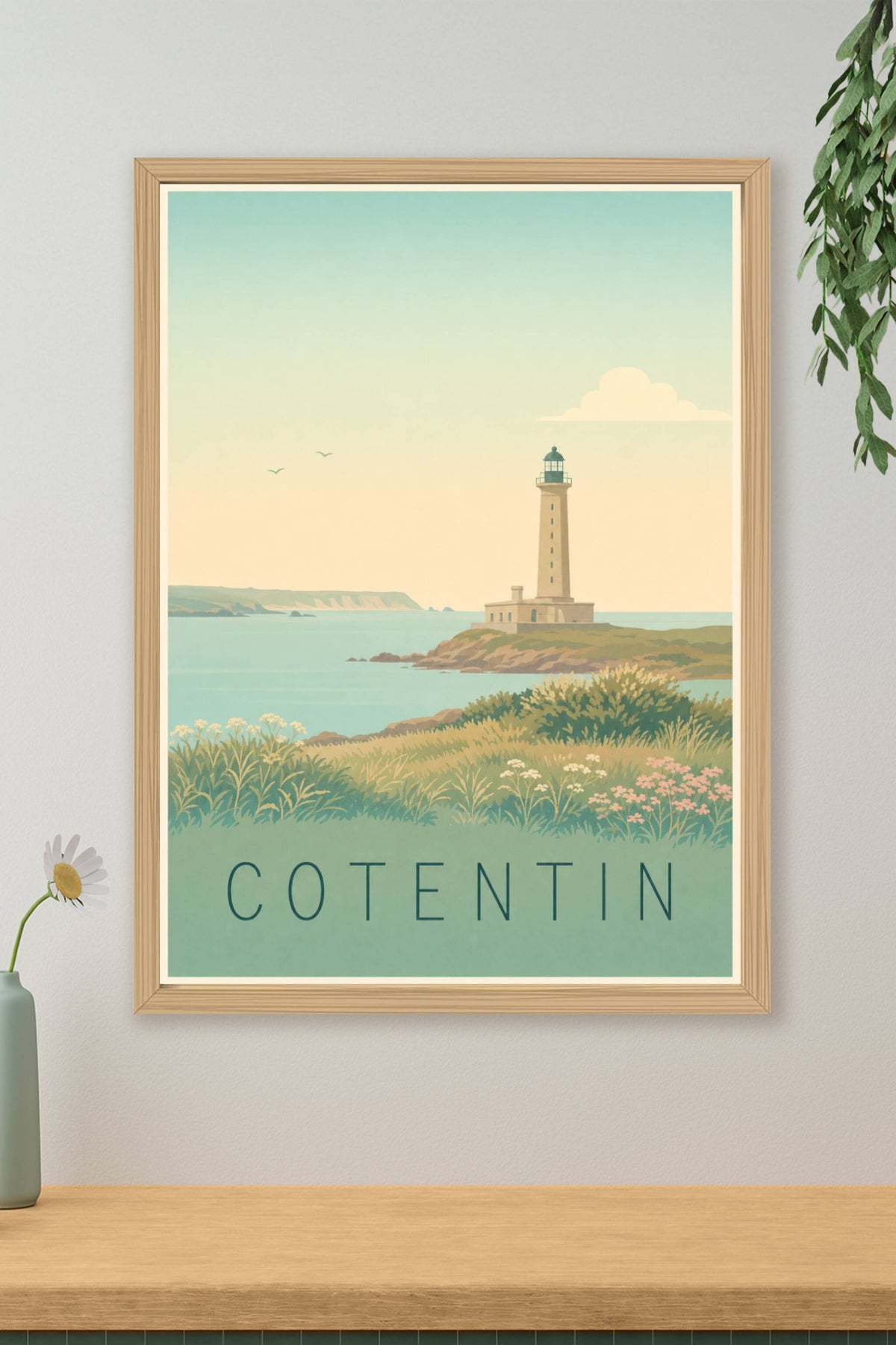 Affiche du Cotentin - Poster de la Manche