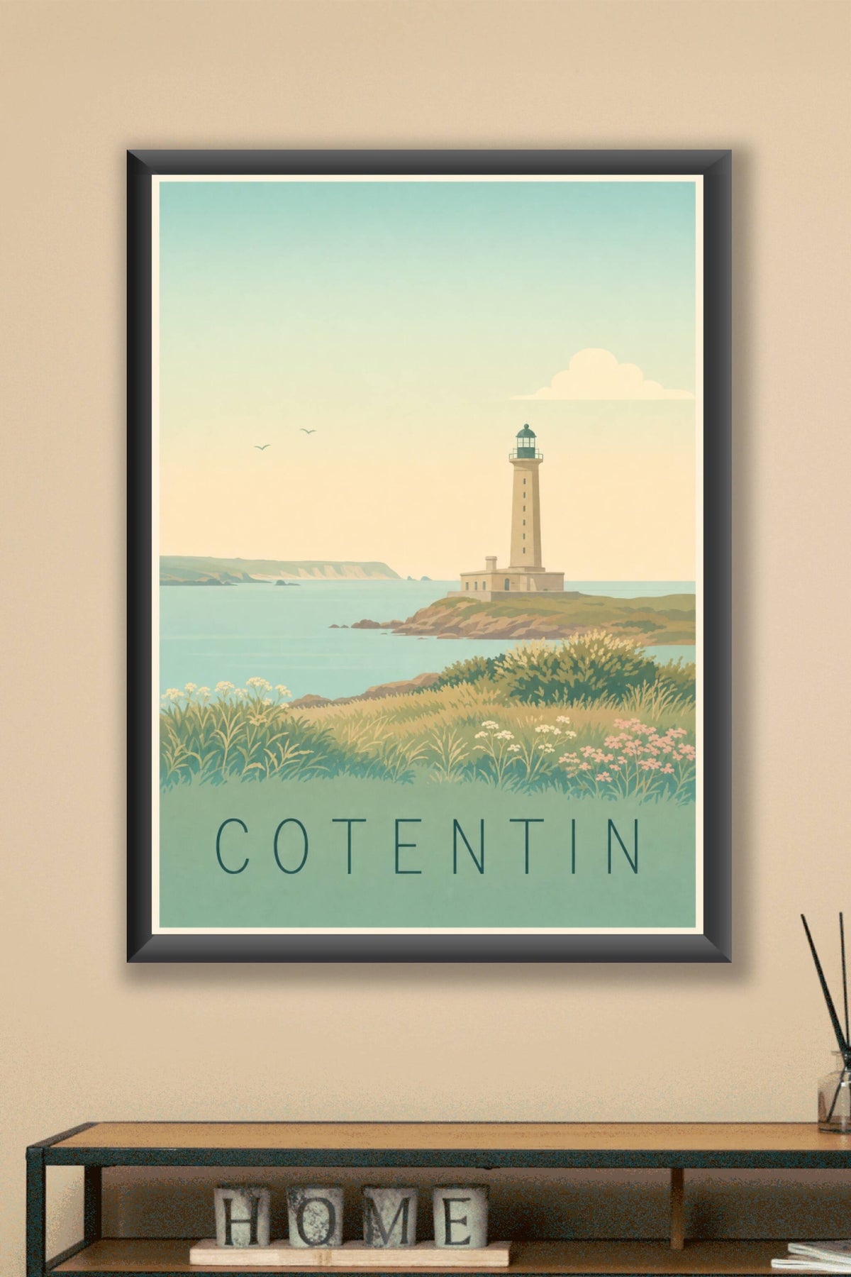 Affiche du Cotentin - Poster de la Manche