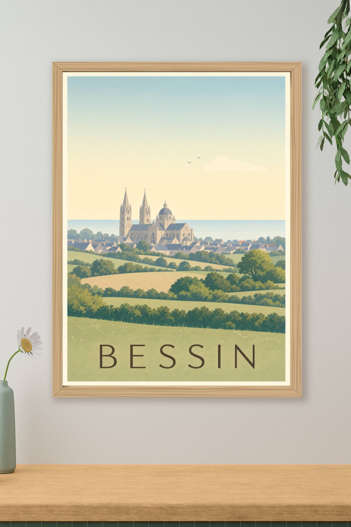 Affiche du Bessin - Poster de Bayeux
