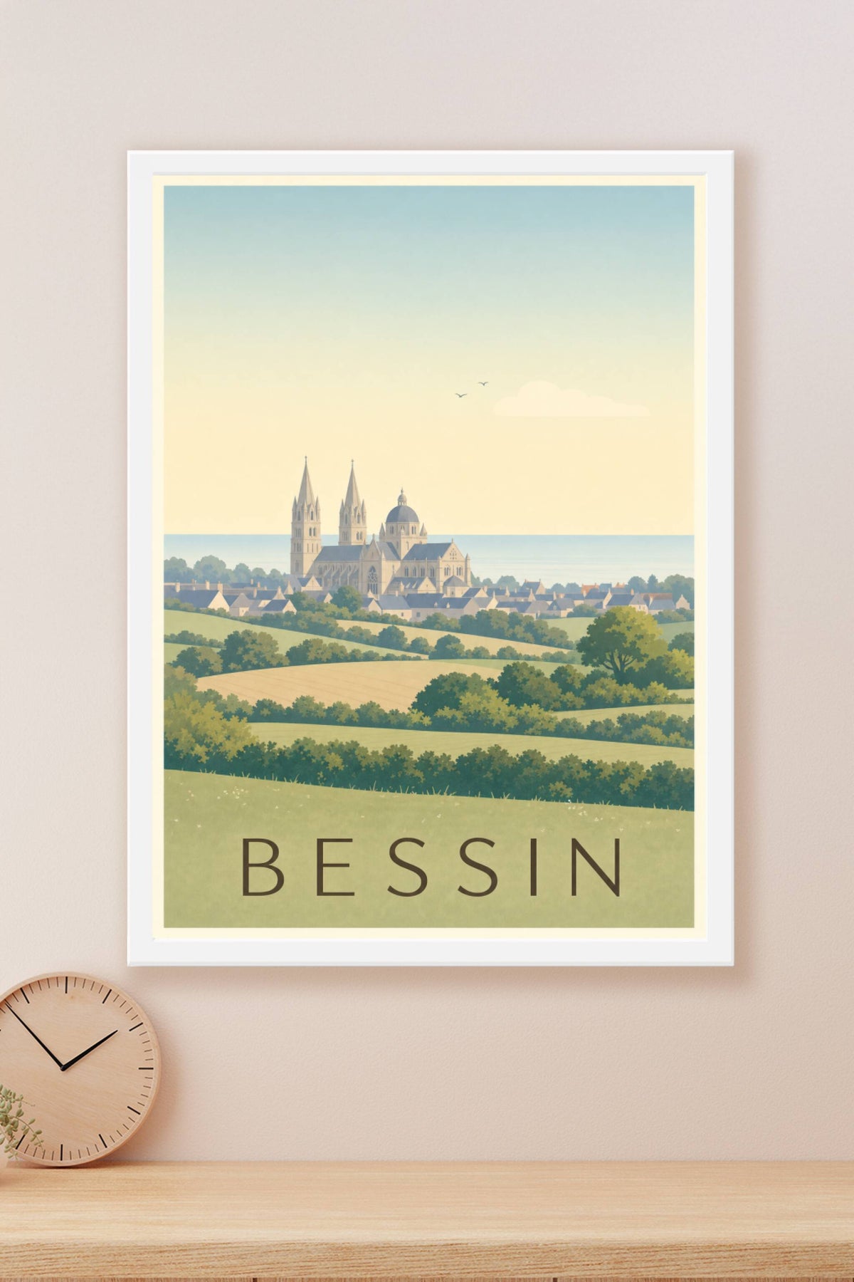 Affiche du Bessin - Poster de Bayeux