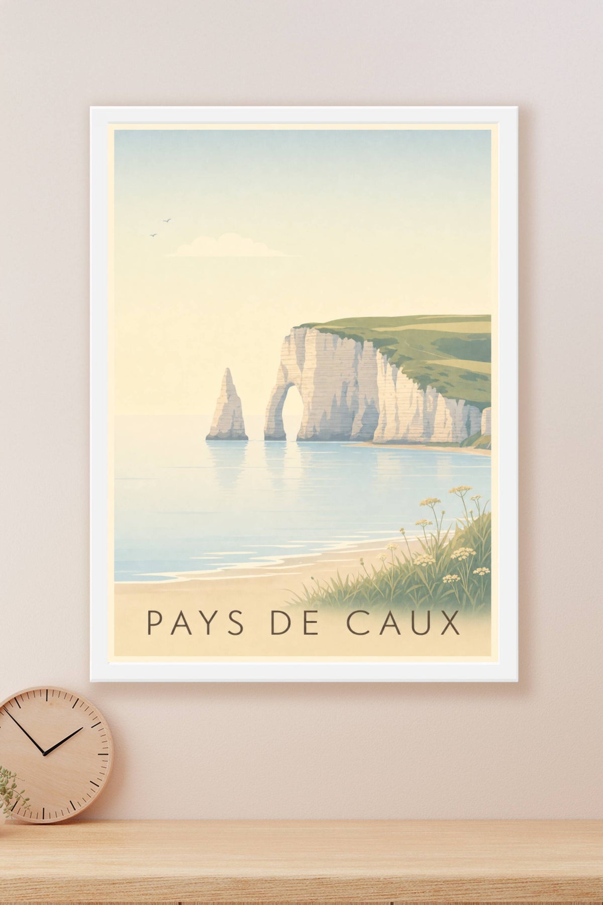 Affiche du Pays de Caux - Poster d'Étretat