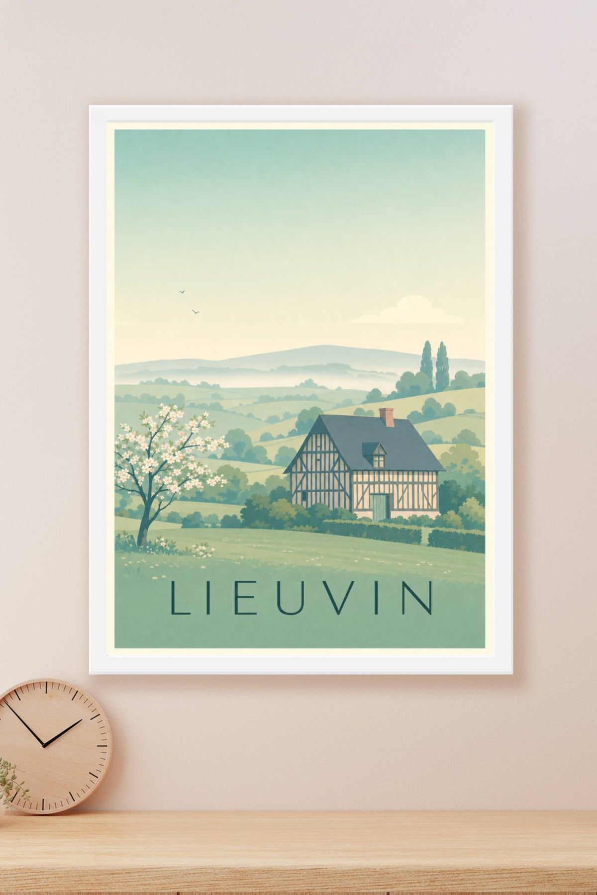 Affiche du Lieuvin - Poster de Bernay