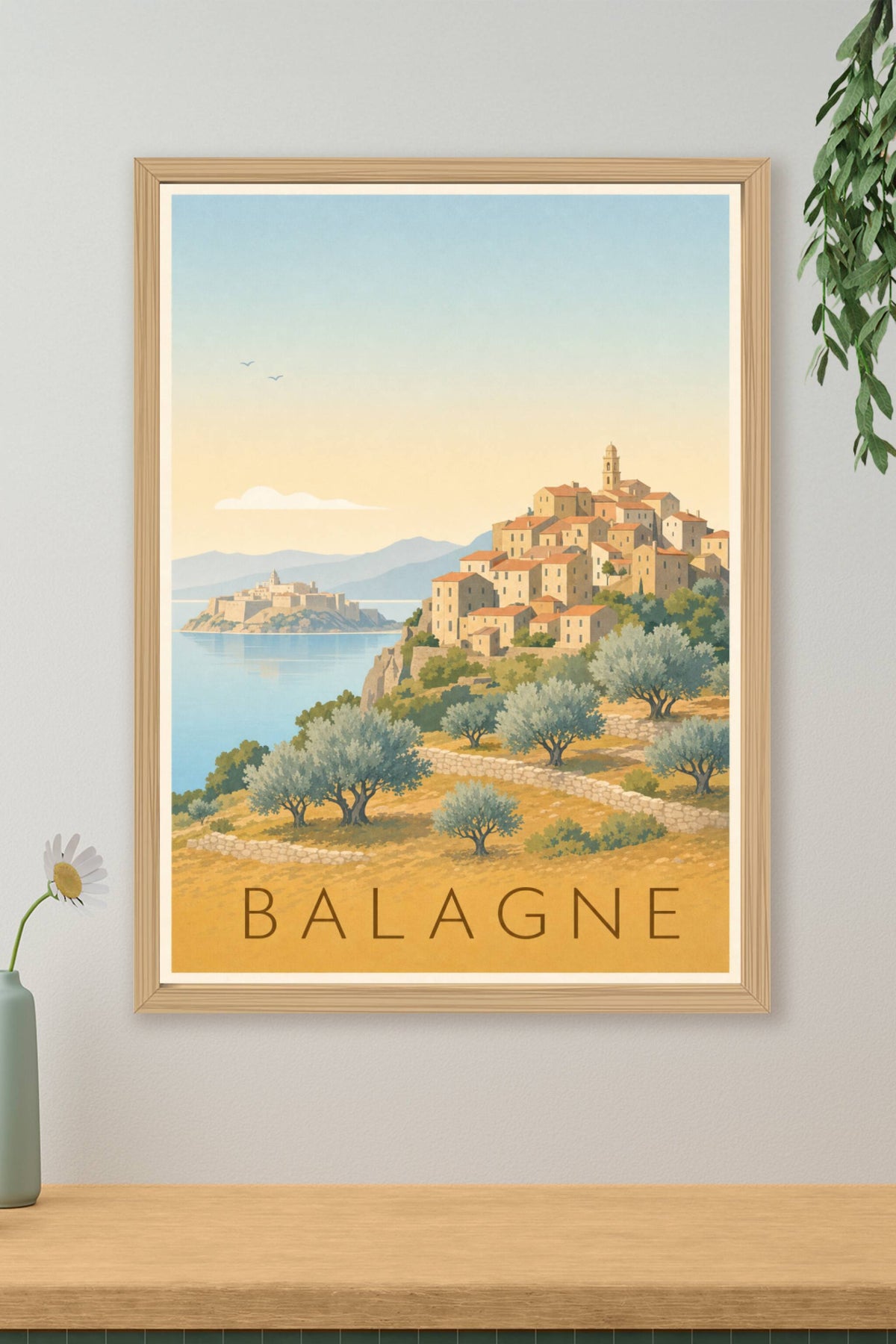 Affiche de la Balagne - Poster de Calvi