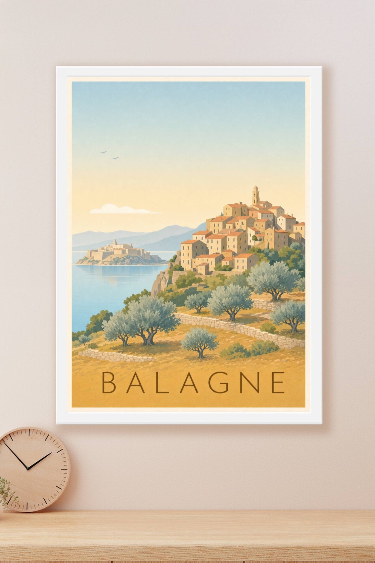 Affiche de la Balagne - Poster de Calvi