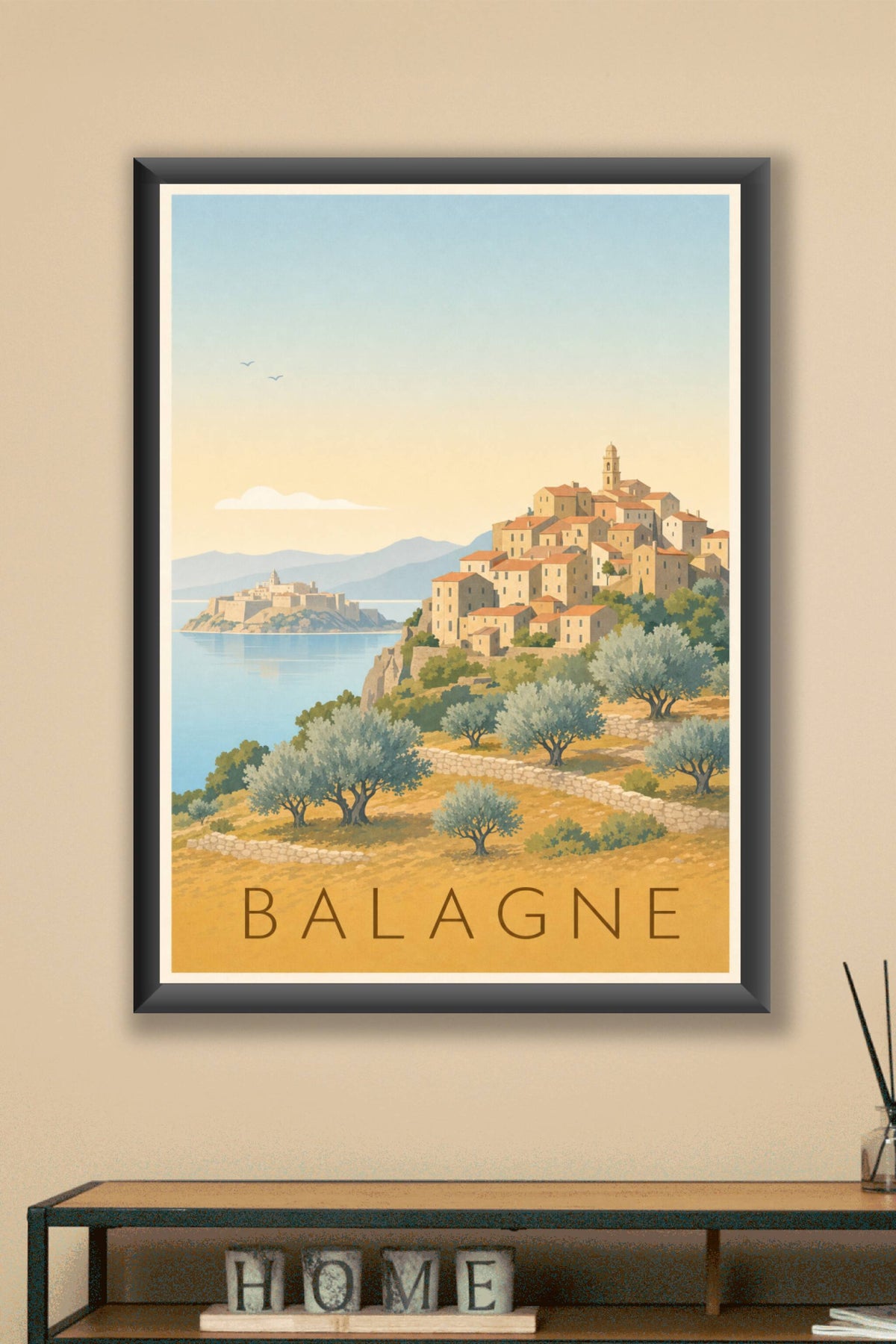 Affiche de la Balagne - Poster de Calvi