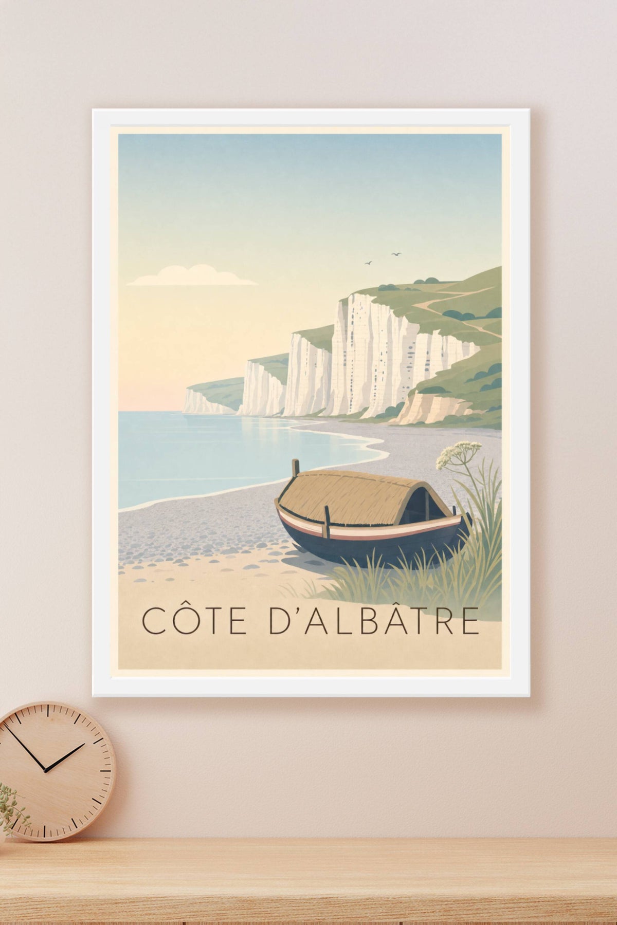 Affiche de la Côte d'Albâtre - Poster de Fécamp